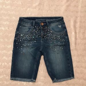 3/$10 Bejeweled Justice Bermuda Shorts